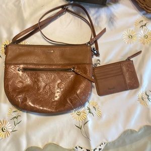 The SAK - Crossbody with small wallet only used one time VGUC